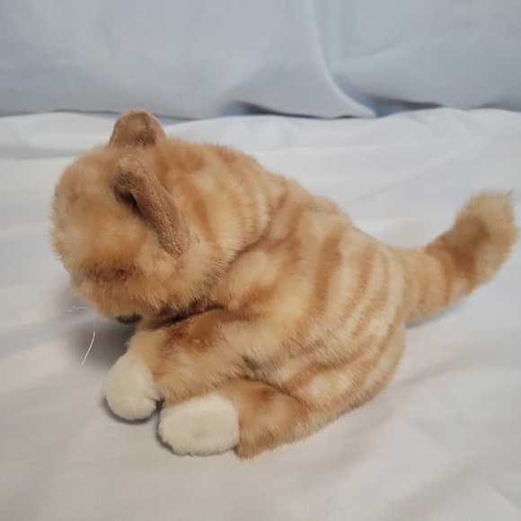Folkmanis Orange Tabby Cat Plush Hand Puppet 8" - Picture 6 of 10